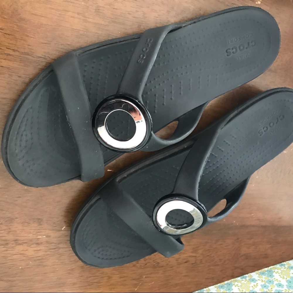 Croc sandals
